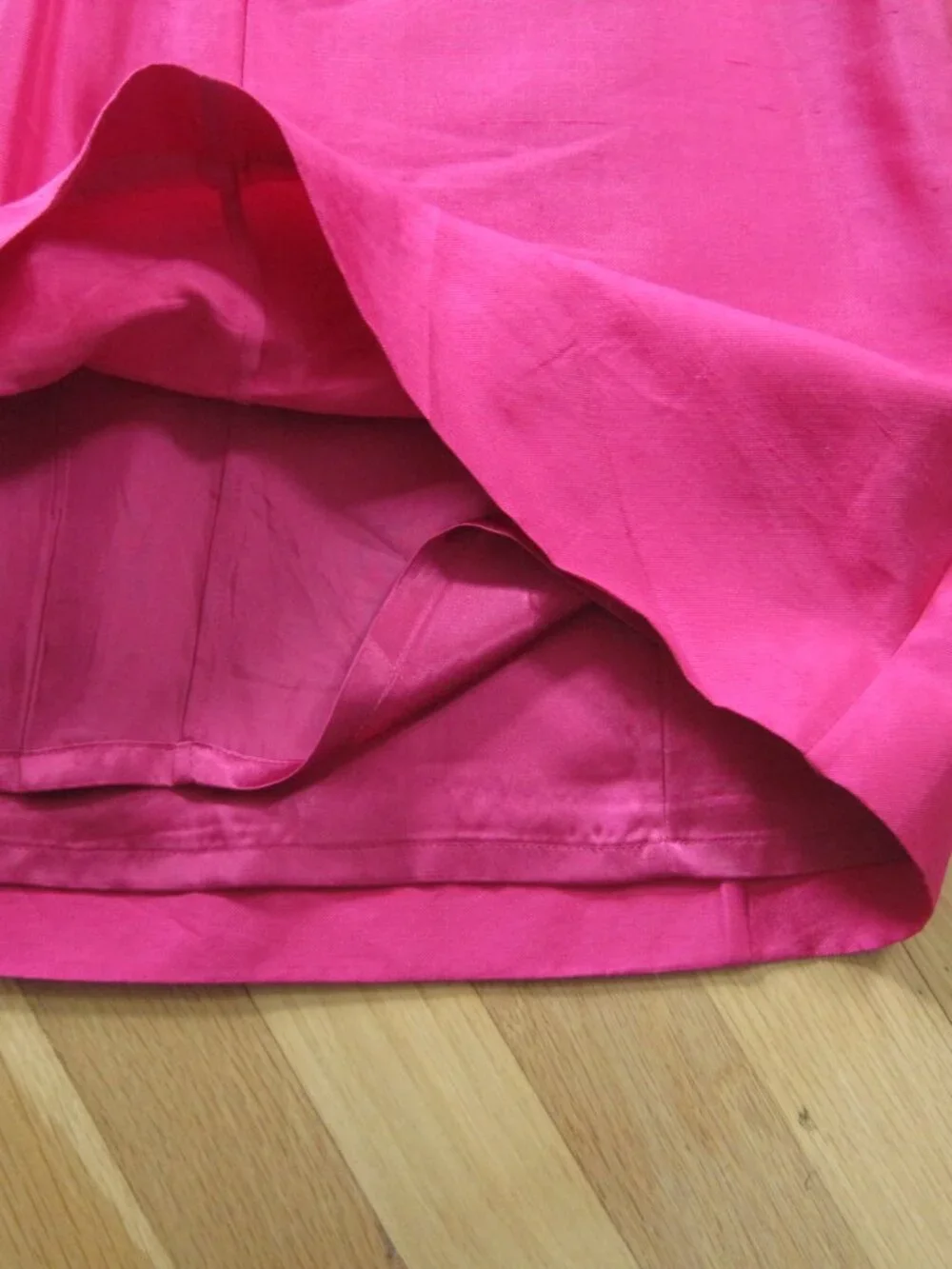 Kate Spade Fuchsia Bow Silk Faille Dress Size 0 Hot Pink Elegant Event Wear